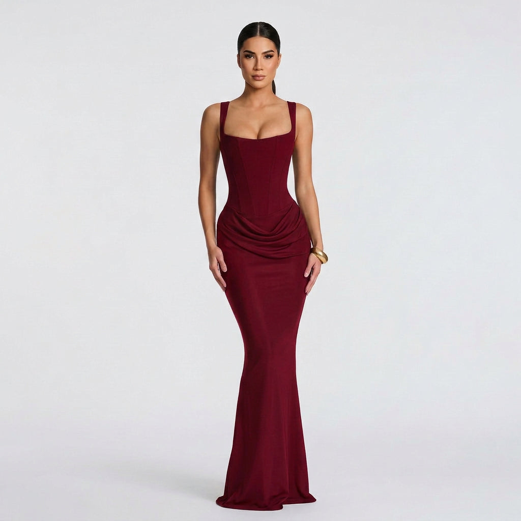 Maria - Robe Maxi Élégante