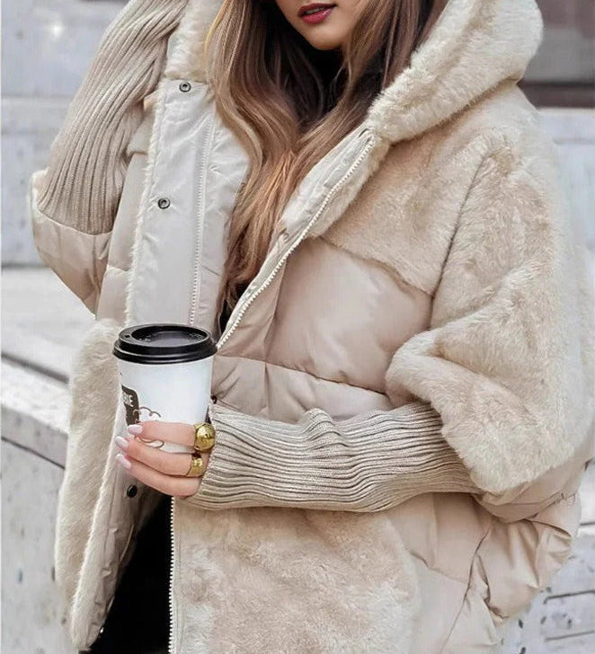Dominique - Veste Matelassée avec Capuche