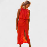 Ligne - Élégant Robe Midi