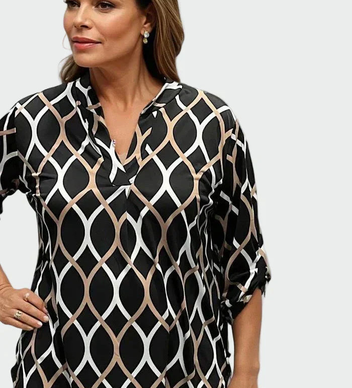 Chemise décontractée à manches longues