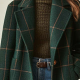 Irlande - Manteau à Motif Ecossais