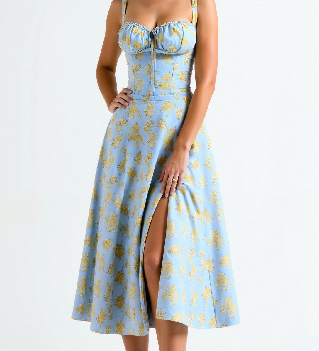 Júlia - Robe Midi Élégante