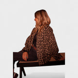 Rosa - Veste moderne à motif léopard