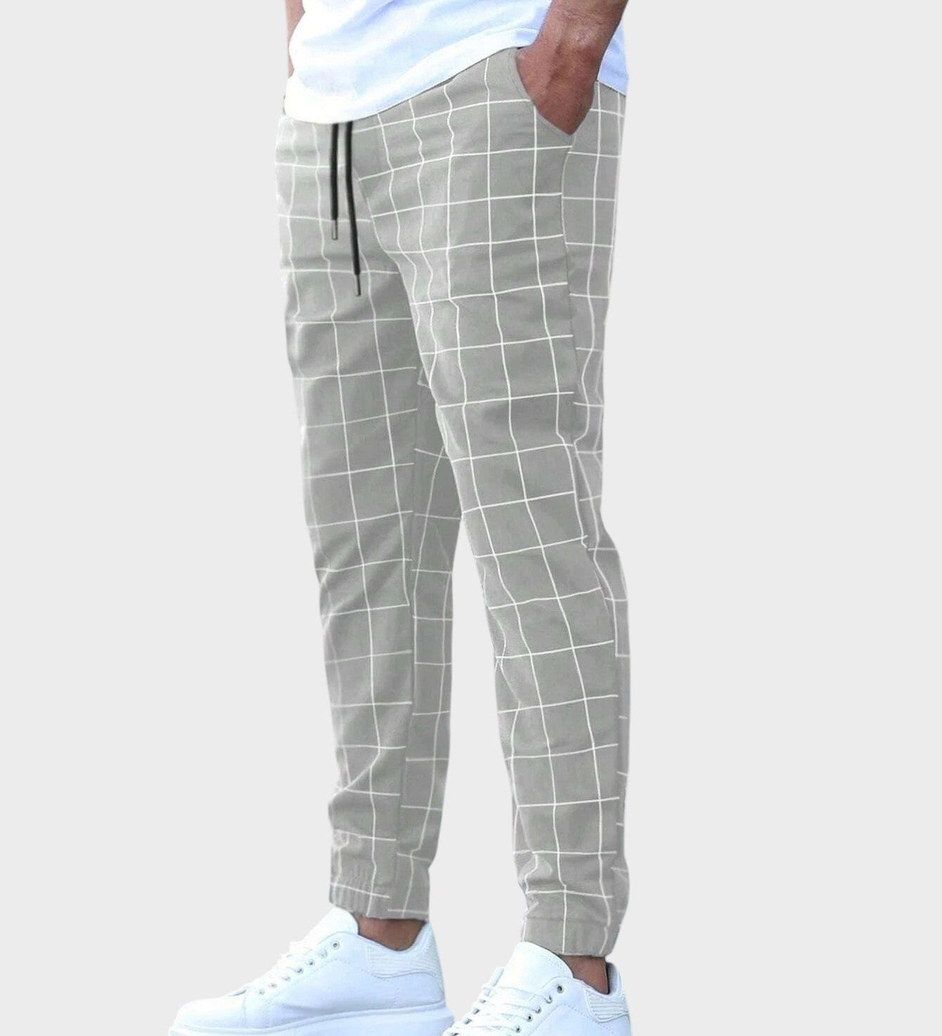 Mário - Pantalons de sport rayés stylisés