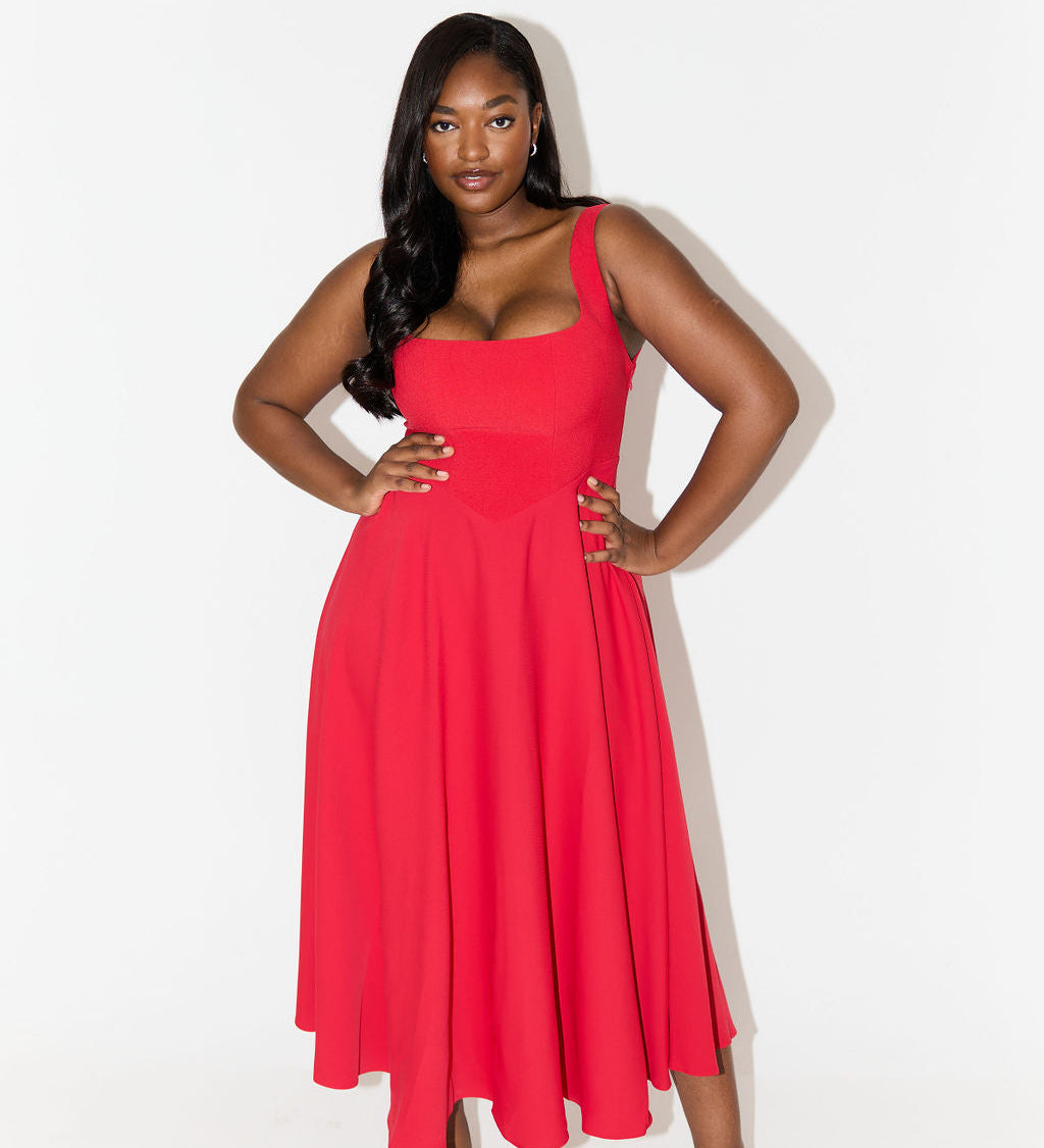 Amélia - Robe Midi Intemporelle