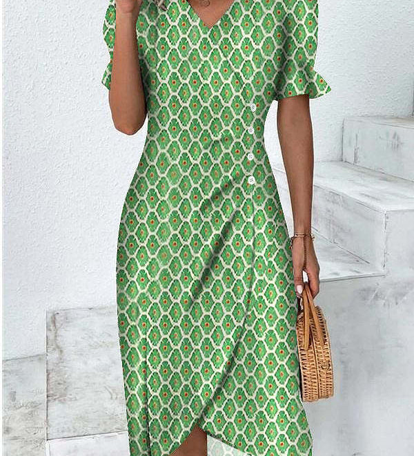 Rita - Robe Enveloppe Légère